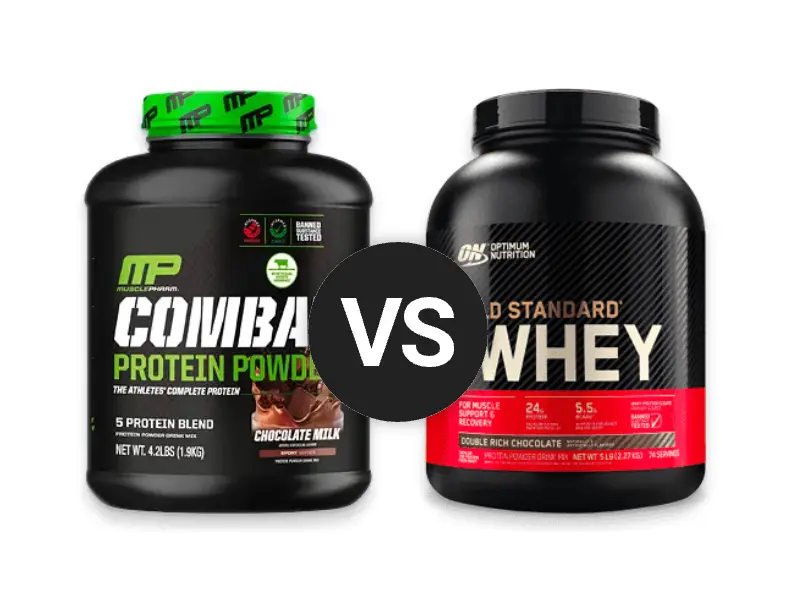 MusclePharm Combat vs Optimum Gold