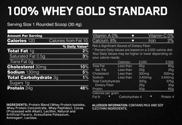 Optimum Nutrition Gold Standard