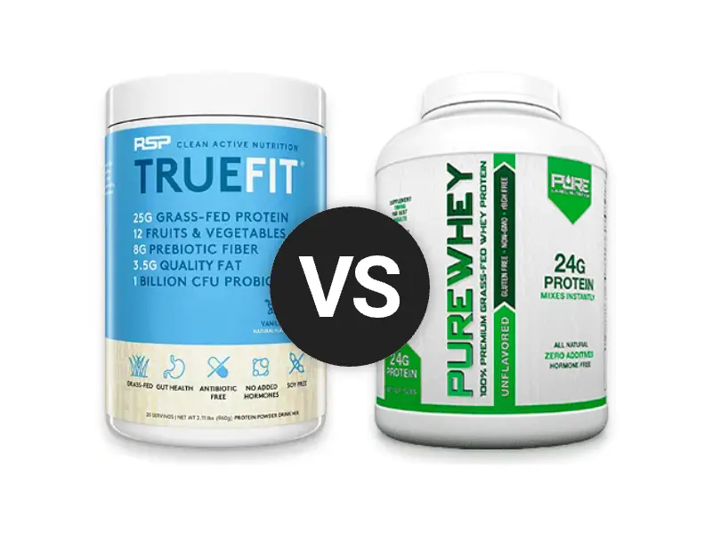 RSP TrueFit vs Pure Label Whey