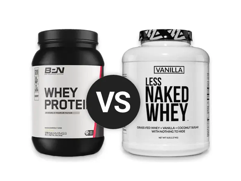 Bare Performance Whey Vs Naked Nutrition Whey