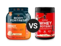 Body Fortress Whey vs SixStar Whey Plus