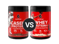 SixStar Casein Plus vs Whey Protein Plus