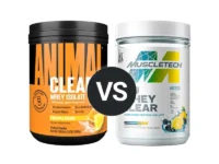 Animal Clear vs MuscleTech ISO Clear