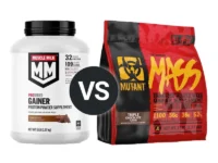 Mutant Mass vs Muscle Milk Pro Gainer