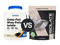 Nutricost Grass-fed vs Muscle Feast Grass-fed