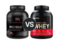 GNC AMP Wheybolic vs Optimum Gold Standard Whey