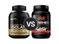 MuscleTech ISOWHEY vs Optimum Gold Standard Isolate