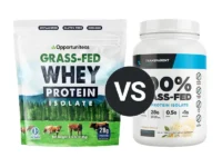 Opportuniteas Grass-fed vs Transparent Labs Grass-fed