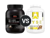 RYSE Loaded Protein vs GNC AMP Sustained