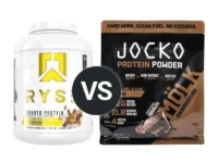 RYSE Loaded Whey vs Jocko Mölk Protein