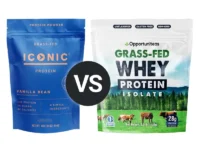 Iconic Protein vs Opportuniteas Grass-fed