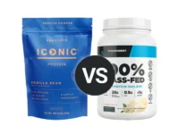 Iconic Protein vs Transparent Labs Grass Fed