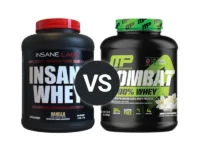 Insane Labz Whey vs MusclePharm Combat Whey