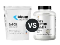 Klean Athlete vs It's Just Whey Isolate