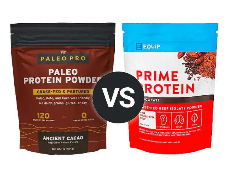 Paleo Pro Protein vs Equip Prime