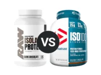 RAW Isolate Protein vs Dymatize ISO 100