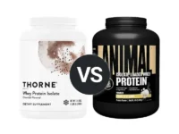 Thorne Whey Isolate vs Animal Loaded