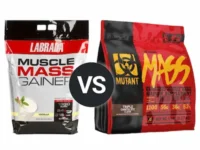 Labrada Muscle Mass Gainer vs Mutant Mass